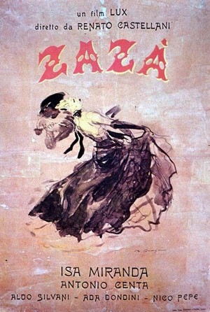 Zazà (1944) - poster