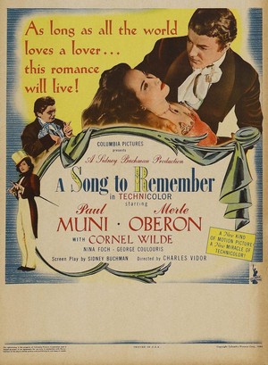 A Song to Remember (1945) - poster