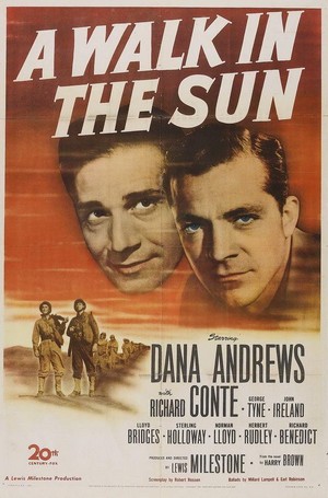 A Walk in the Sun (1945) - poster