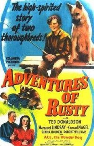 Adventures of Rusty (1945) - poster