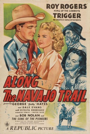 Along the Navajo Trail (1945) - poster