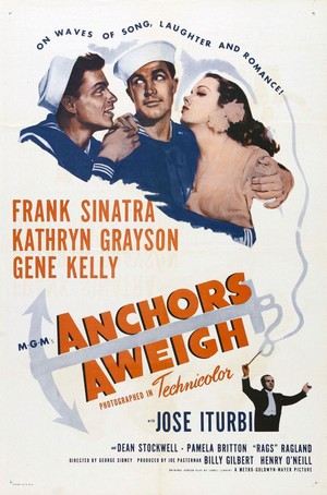 Anchors Aweigh (1945) - poster