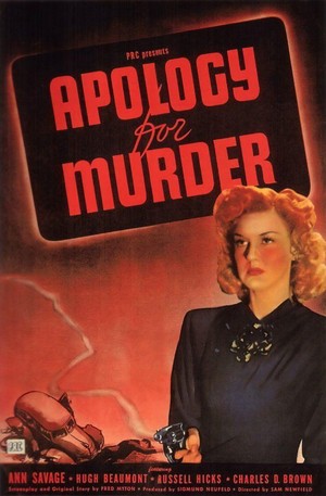 Apology for Murder (1945) - poster