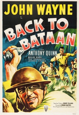 Back to Bataan (1945) - poster