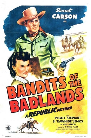 Bandits of the Badlands (1945) - poster