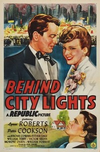 Behind City Lights (1945) - poster