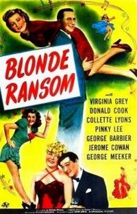 Blonde Ransom (1945) - poster