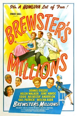 Brewster's Millions (1945) - poster