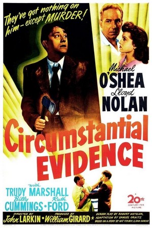 Circumstantial Evidence (1945) - poster