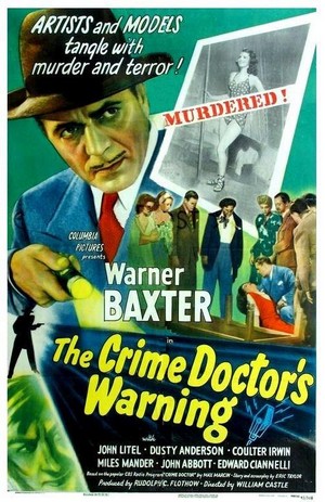 Crime Doctor's Warning (1945) - poster