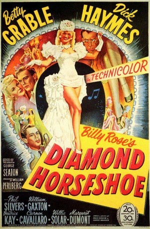 Diamond Horseshoe (1945) - poster
