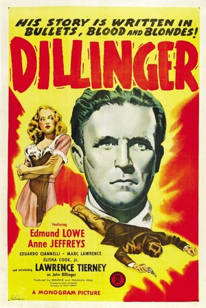 Dillinger (1945) - poster