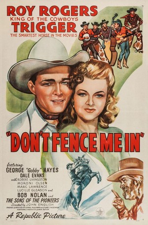 Don't Fence Me In (1945) - poster