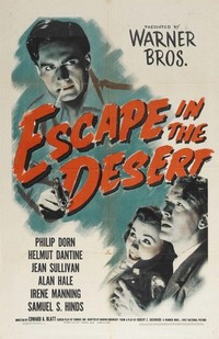 Escape in the Desert (1945) - poster