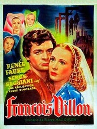 François Villon (1945) - poster