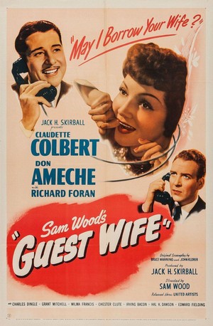 Guest Wife (1945) - poster