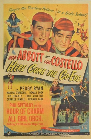 Here Come the Co-eds (1945) - poster