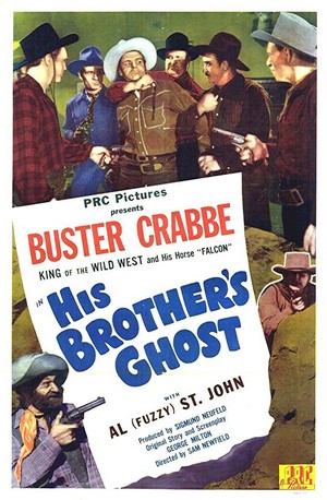 His Brother's Ghost (1945) - poster