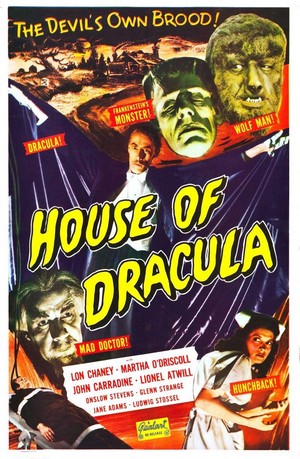 House of Dracula (1945) - poster