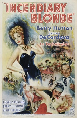 Incendiary Blonde (1945) - poster