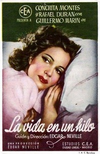 La Vida en un Hilo (1945) - poster