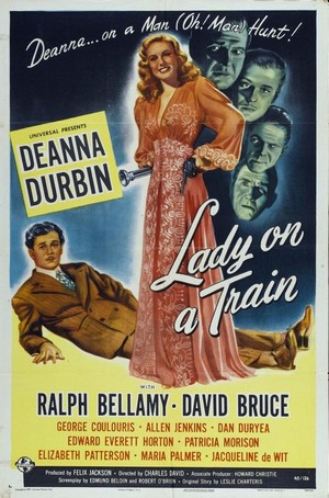 Lady on a Train (1945) - poster