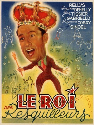 Le Roi des Resquilleurs (1945) - poster