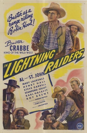 Lightning Raiders (1945) - poster