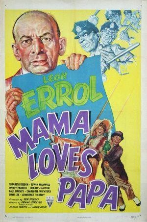 Mama Loves Papa (1945) - poster
