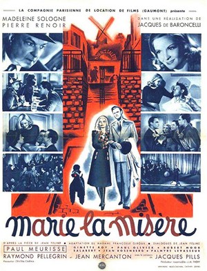 Marie la Misère (1945) - poster