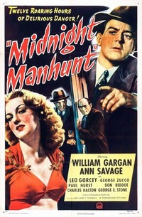 Midnight Manhunt (1945) - poster