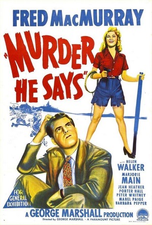 Murder, He Says (1945) - poster