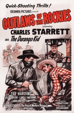 Outlaws of the Rockies (1945) - poster