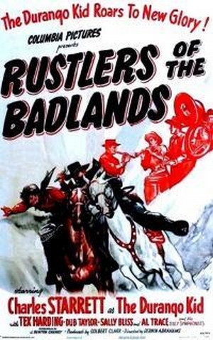 Rustlers of the Badlands (1945) - poster