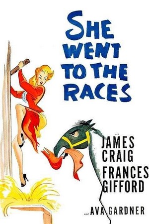 She Went to the Races (1945) - poster