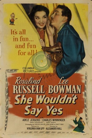 She Wouldn't Say Yes (1945) - poster