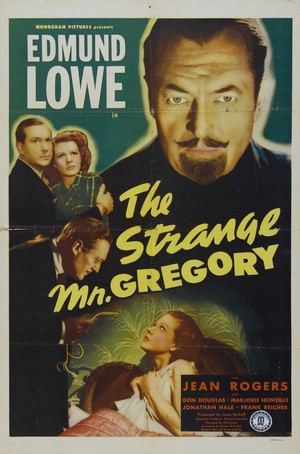 Strange Mr. Gregory,  The (1945) - poster