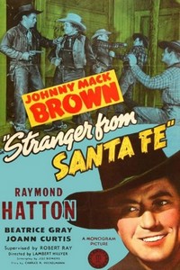 Stranger from Santa Fe (1945) - poster