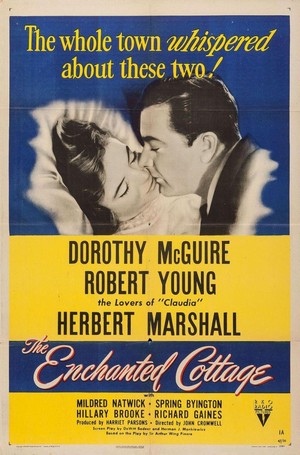 The Enchanted Cottage (1945) - poster