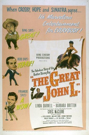 The Great John L. (1945) - poster