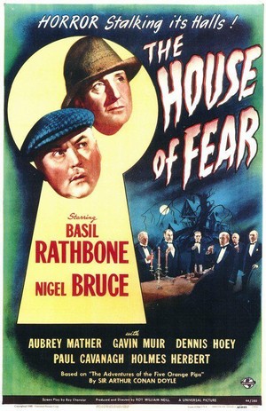 The House of Fear (1945) - poster