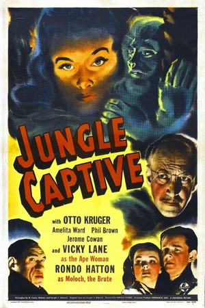 The Jungle Captive (1945) - poster