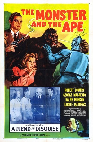The Monster and the Ape (1945) - poster