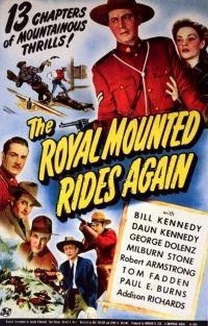 The Royal Mounted Rides Again (1945) - poster