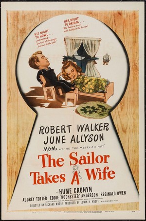 The Sailor Takes a Wife (1945) - poster