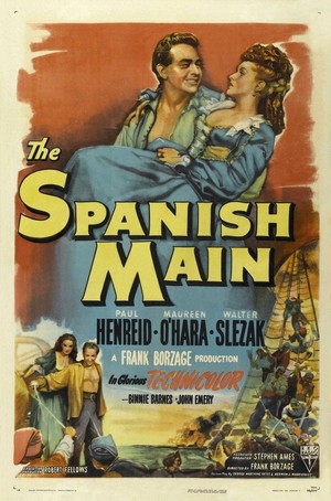 The Spanish Main (1945) - poster