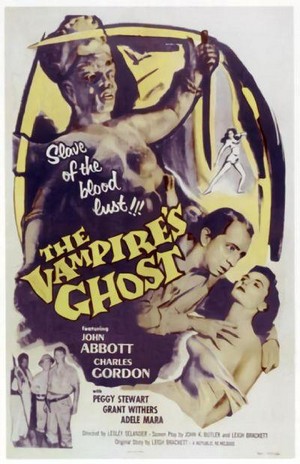 The Vampire's Ghost (1945) - poster