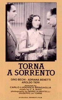 Torna a Sorrento (1945) - poster