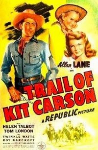 Trail of Kit Carson (1945) - poster