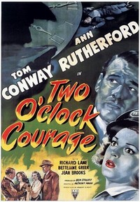 Two o'Clock Courage (1945) - poster